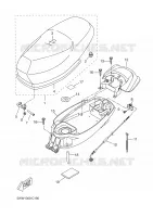 SELLE pour Yamaha BW'S 50 de 2008