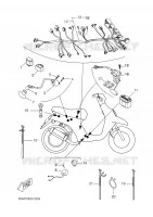 PARTIE ELECTRIQUE 2 pour Yamaha BW'S 50 de 2008