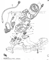 COMPTEUR  pour Yamaha TT600R de 1997