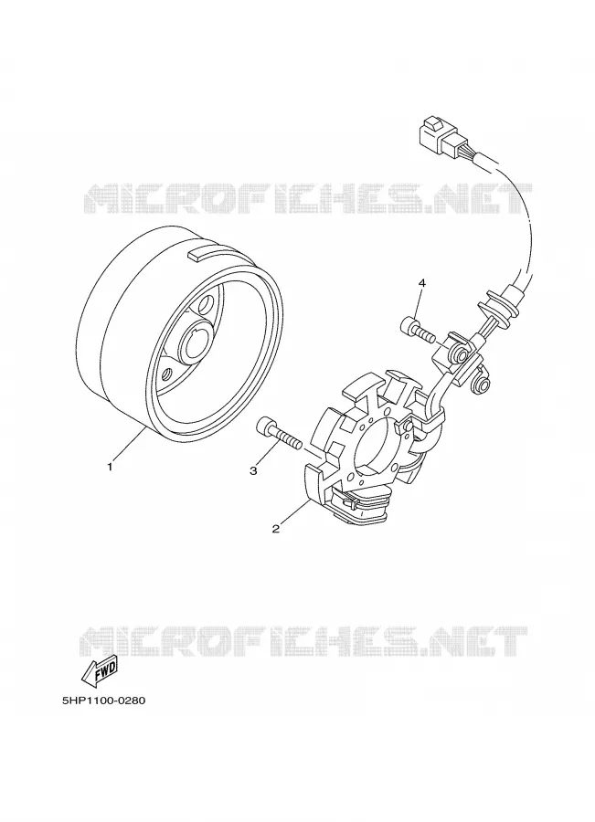 ALLUMAGE Yamaha MOTO 125 2000 TTR  TTR125LM