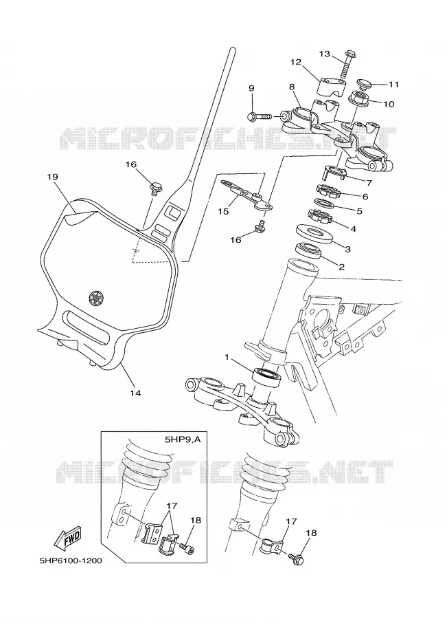 DIRECTION Yamaha MOTO 125 2001 TTR  TTR125LN