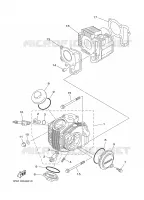 CULASSE pour Yamaha TTR50E de 2009