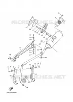 ECHAPPEMENT pour Yamaha TTR50E de 2009