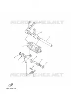 BARILLET DE SELECTION / FOURCHETTE pour Yamaha TTR50E de 2009