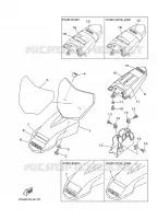 GARDE BOUE pour Yamaha TTR50E de 2009