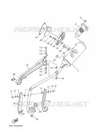 ECHAPPEMENT pour Yamaha TTR50EY de 2009