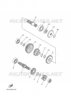 TRANSMISSION pour Yamaha TTR50EY de 2009