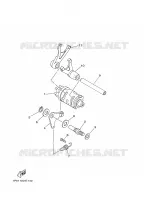 BARILLET DE SELECTION / FOURCHETTE pour Yamaha TTR50EY de 2009