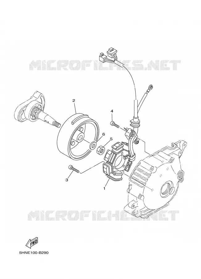 ALLUMAGE Yamaha MOTO 90 2007 TTRE  TTR90EW