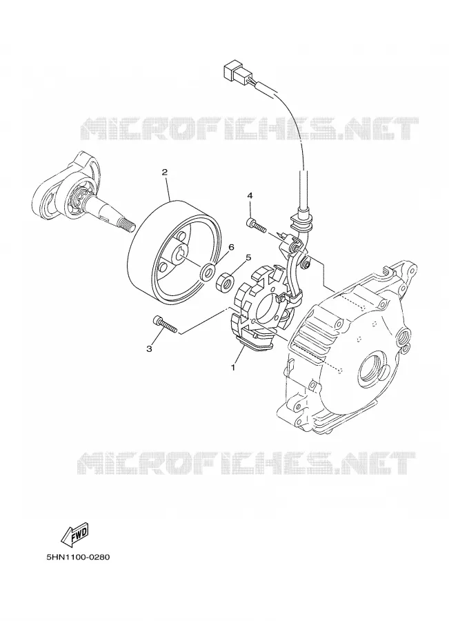 ALLUMAGE Yamaha MOTO 90 2000 TTR  TTR90MC