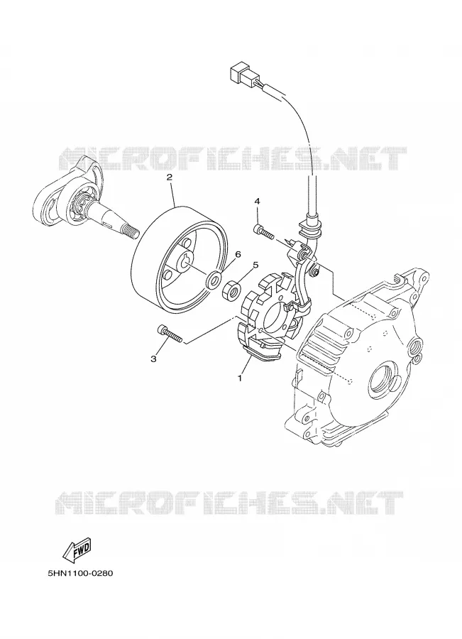 ALLUMAGE Yamaha MOTO 90 2002 TTR  TTR90P