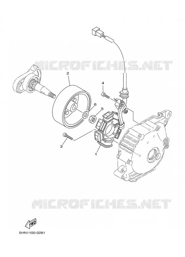 ALLUMAGE Yamaha MOTO 90 2003 TTR  TTR90R