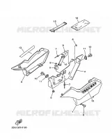 COUVERCLE LATERAL pour Yamaha TW125 de 1999