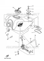 RESERVOIR A ESSENCE pour Yamaha TW125 de 1999