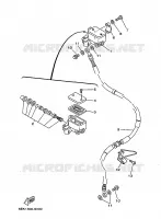 MAITRE CYLINDRE AVANT pour Yamaha TW125 de 1999