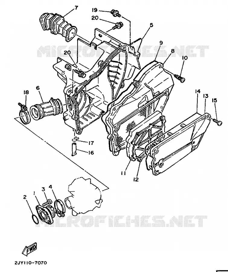 ADMISSION Yamaha MOTO 200 1989 TW  TW200E