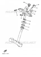 DIRECTION pour Yamaha TY250R de 1988