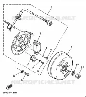 ALLUMAGE pour Yamaha TY250R de 1988
