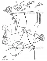 PARTIE ELECTRIQUE 1 pour Yamaha TY250R de 1988
