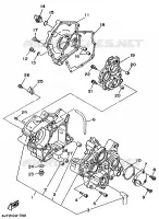 CARTER MOTEUR pour Yamaha TZ125 de 1998
