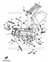 CADRE pour Yamaha TZ125 de 1998