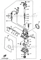CARBURATEUR pour Yamaha TZ125 de 1998
