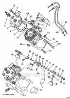 CULASSE pour Yamaha TZ250 de 1990