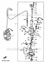 CARBURATEUR pour Yamaha TZ250 de 1990