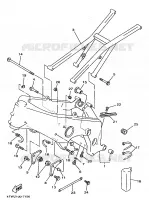 CADRE pour Yamaha TZ250 de 1997