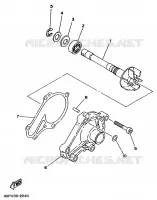 POMPE A EAU pour Yamaha TZ250 de 1997