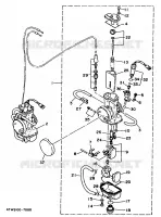 CARBURATEUR pour Yamaha TZ250 de 1997