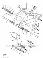 BRAS ARRIERE pour Yamaha TZ250 de 1997