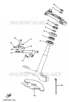 DIRECTION pour Yamaha TZ250 de 1997