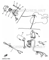 PARTIE ELECTRIQUE 1 pour Yamaha TZ250 de 1997