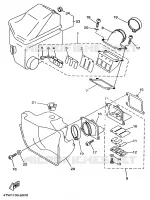 ADMISSION pour Yamaha TZ250 de 1997