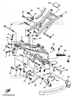 CADRE pour Yamaha TZ250 de 1998