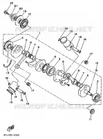 VILEBREQUIN / PISTON pour Yamaha TZ250 de 1998
