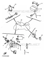 PARTIE ELECTRIQUE 1 pour Yamaha TZ250 de 1998