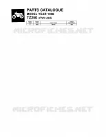 * CATALOG PREFACE * pour Yamaha TZ250 de 1998
