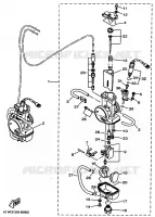 CARBURATEUR pour Yamaha TZ250 de 1998