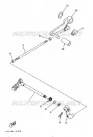 AXE DE SELECTEUR / PEDALE pour Yamaha TZR125 de 1995