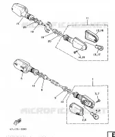 CLIGNOTANT pour Yamaha TZR125 de 1995