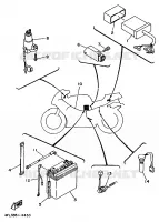 PARTIE ELECTRIQUE 1 pour Yamaha TZR125 de 1995