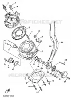 CYLINDRE pour Yamaha TZR125 de 1997