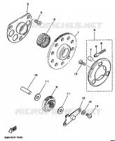 DEMARREUR pour Yamaha TZR125 de 1997