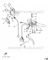 COMMODO / LEVIER pour Yamaha TZR125 de 1997
