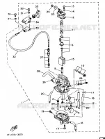 CARBURATEUR pour Yamaha TZR125 de 1997