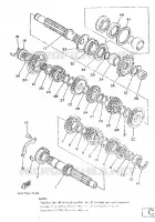 TRANSMISSION pour Yamaha TZR250 de 1989