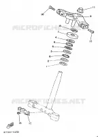 DIRECTION pour Yamaha TZR250 de 1989