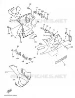 CARENAGES 2 pour Yamaha TZR250 de 1989
